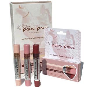 3 Pack of Shimmer Tinted Lip Balm